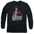 David Bowie Diamond David Long Sleeve T-Shirt
