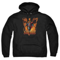 Superman Through the Fire Pullover Hoodie