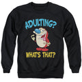 Ren and Stimpy Adulting Stimpy Crewneck Sweatshirt