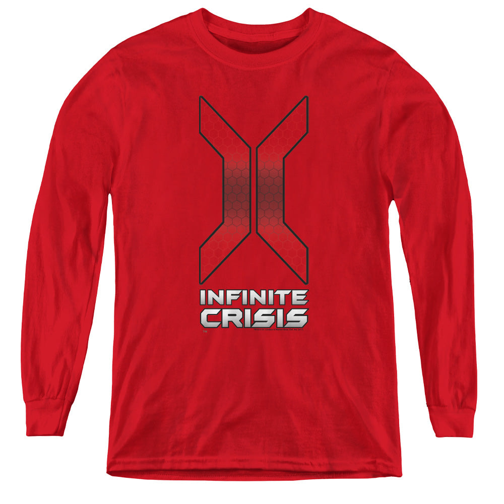 Infinite Crisis Title Youth Long Sleeve T-Shirt