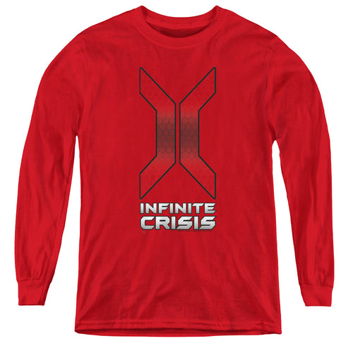 Infinite Crisis Title Youth Long Sleeve T-Shirt