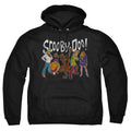 Scooby-Doo The Gang Black Pullover Hoodie