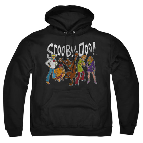 Scooby-Doo The Gang Black Pullover Hoodie