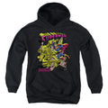 Superman Versus Metallo Blacklight Youth Hoodie