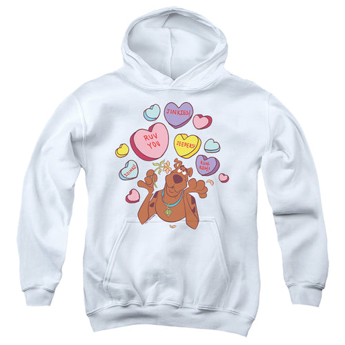 Scooby-Doo Valentine's Day Heart Candy Youth Hoodie