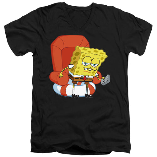Spongebob Squarepants Head Out Meme V-Neck T-Shirt