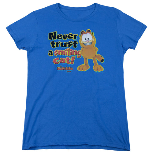 Garfield Smiling Womens T-Shirt
