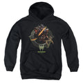 Transformers Scourge Circle Frame Youth Hoodie