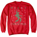 Elvis Presley Dancing Ugly Christmas Crewneck Sweatshirt