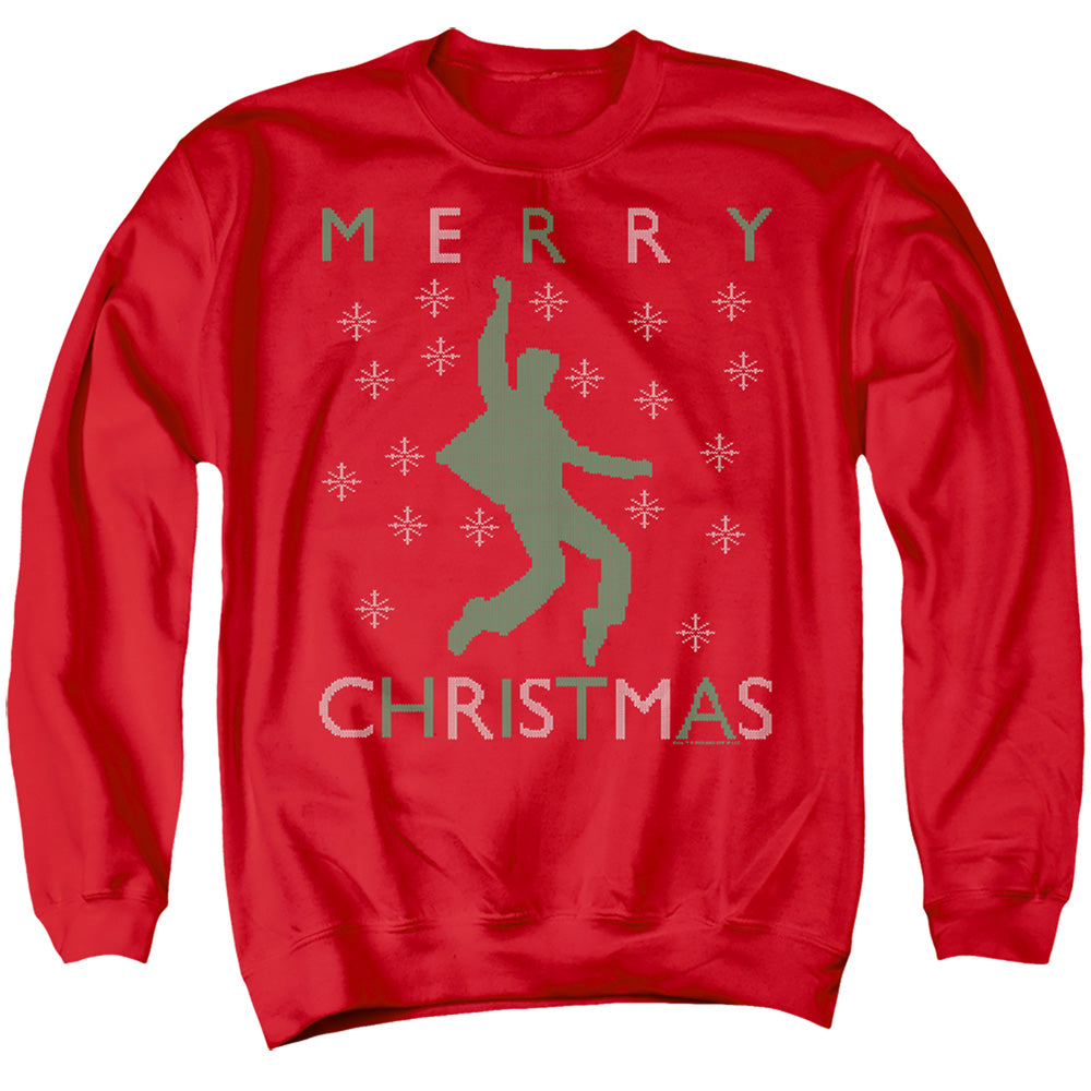 Elvis Presley Dancing Ugly Christmas Crewneck Sweatshirt