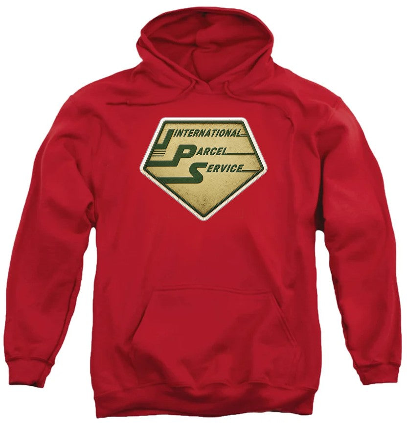International Parcel Service Vintage Badge Red