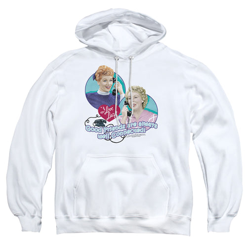 I Love Lucy Always Connected Pullover Hoodie