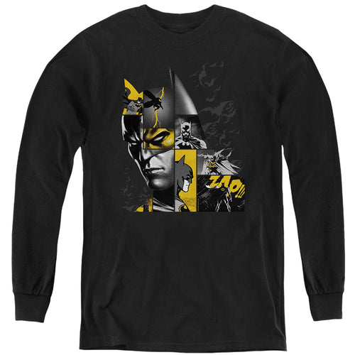 Batman Zap Youth Long Sleeve T-Shirt
