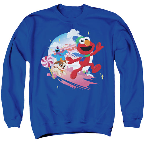 Sesame Street Christmas Holiday Cheer with Elmo, Tango, Cookie Monster Crewneck Sweatshirt