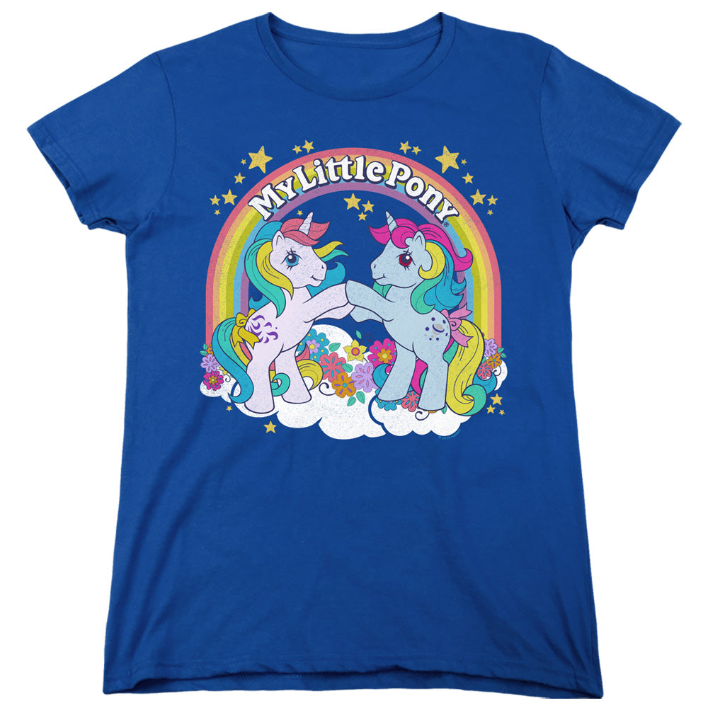 My Little Pony Unicorn Fist Bump Womens T-Shirt