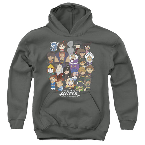 Avatar: The Last Airbender Chibi Group Youth Hoodie