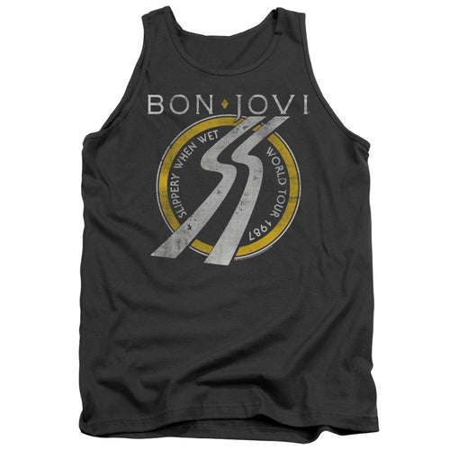 Bon Jovi Slippery When Wet World Tour Tank Top