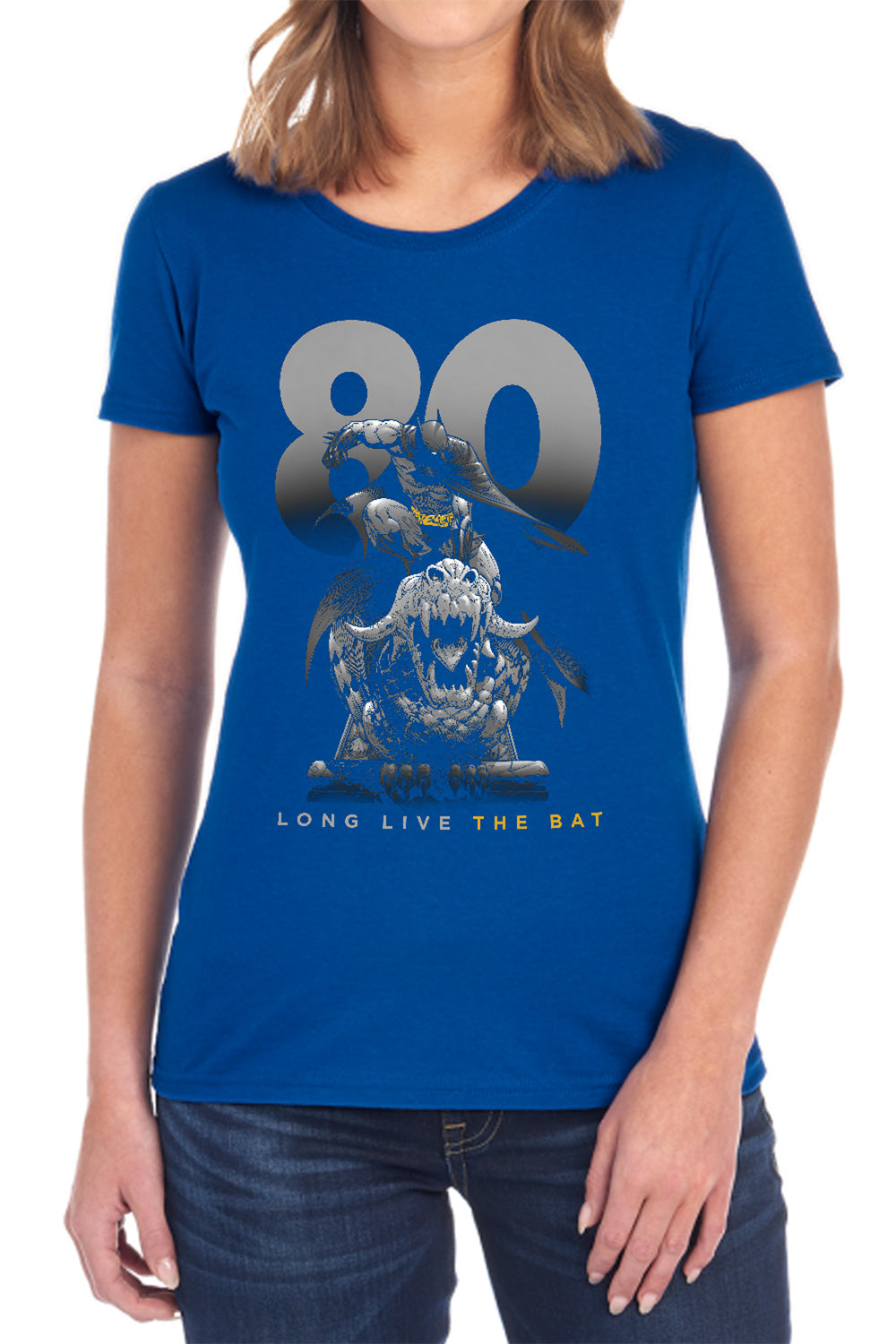 Batman Big 80 Womens T-Shirt