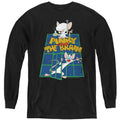 Pinky and the Brain Classic Logo Youth Long Sleeve T-Shirt