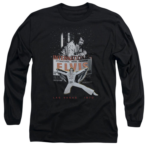 Elvis Presley Las Vegas Long Sleeve T-Shirt