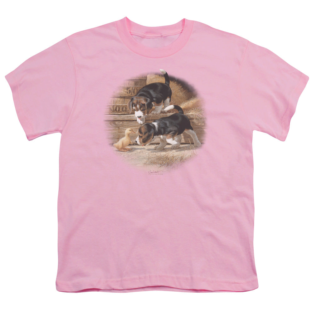 Wild Wings Getting Acquainted Beagle Puppies Youth/Toddler T-Shirt
