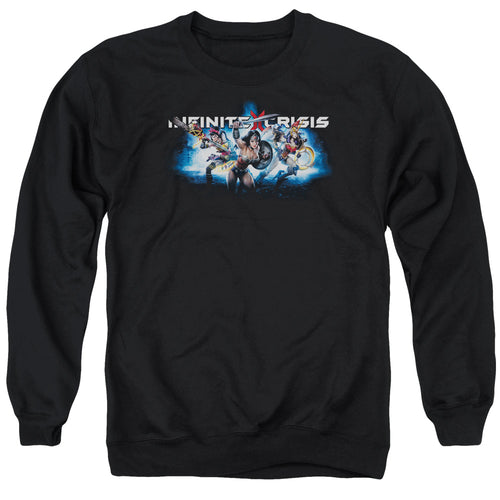 Infinite Crisis Ic Blue Crewneck Sweatshirt