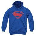 Justice League Superman Solid Color Youth Hoodie