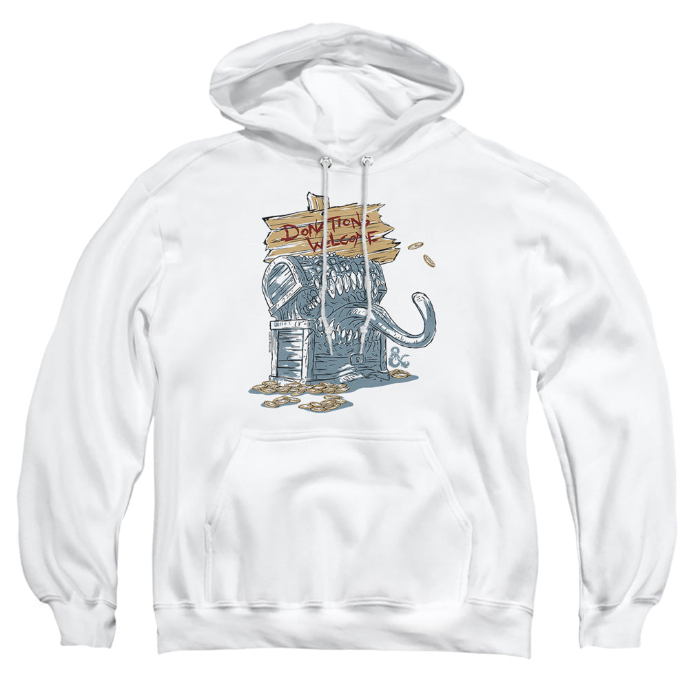 Dungeons & Dragons Donations Welcome Mimic Pullover Hoodie