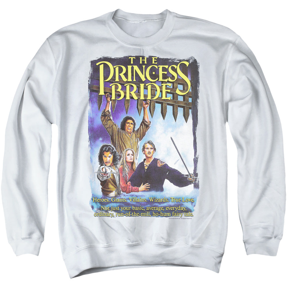 The Princess Bride Alt Poster White Crewneck Sweatshirt