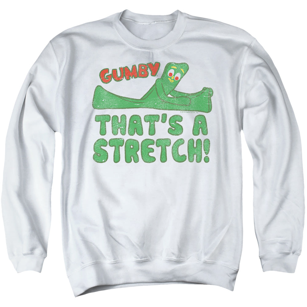 Gumby ThatS A Stretch Crewneck Sweatshirt
