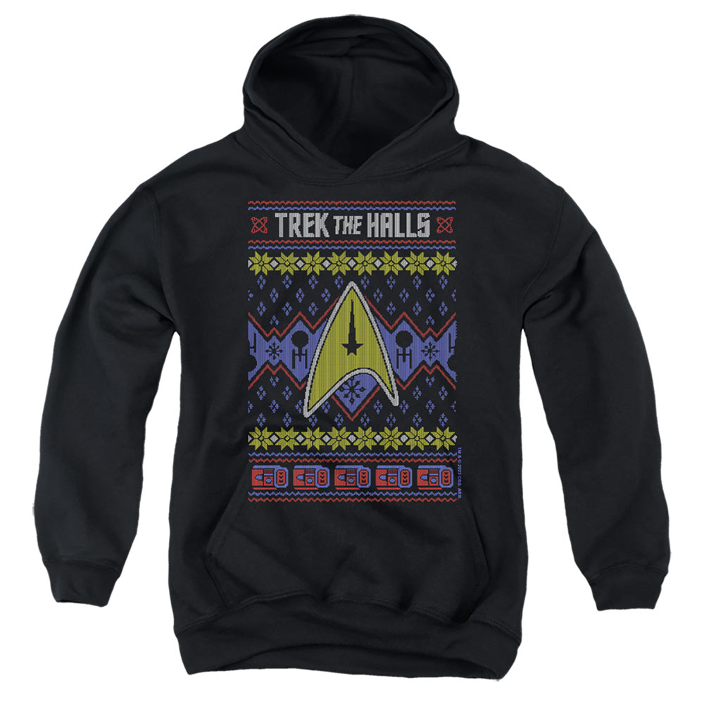 Star Trek Trek the Halls Youth Hoodie