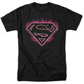 Superman Fuchsia Flames T-Shirt