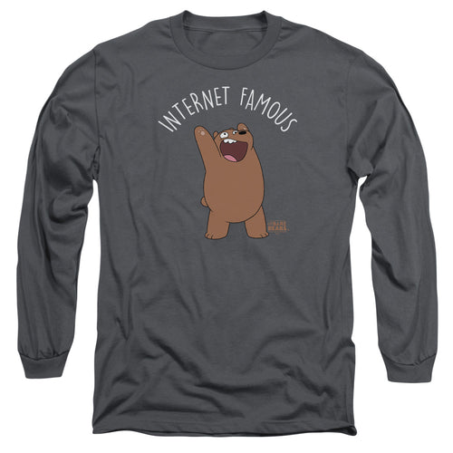 We Bare Bears Internet Famous Long Sleeve T-Shirt