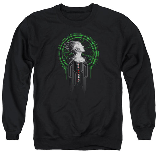 Star Trek Borg Queen Crewneck Sweatshirt