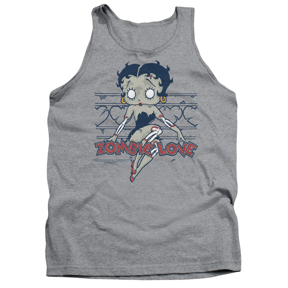 Betty Boop Zombie Pinup Tank Top