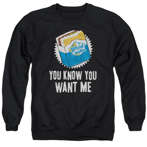 White Castle You Know You Want Me Crewneck Sweatshirt
