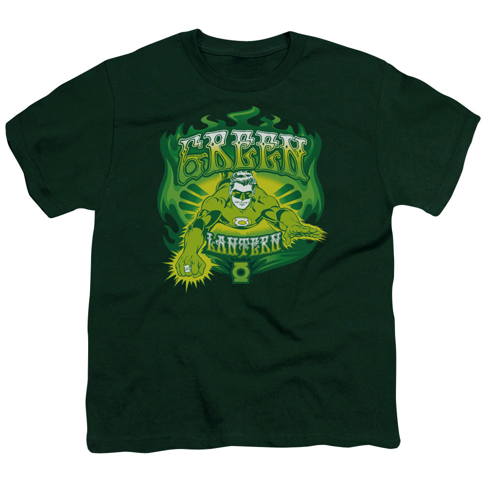 DC Comics Green Flames Youth/Toddler T-Shirt
