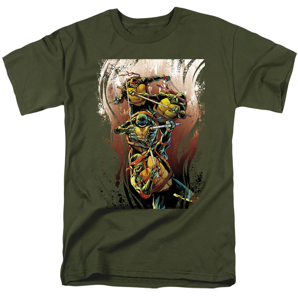 Teenage Mutant Ninja Turtles Earthy Rainbow Warriors T-Shirt