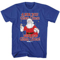 You Go Glen Coco Mean Girls t-shirt in royal blue