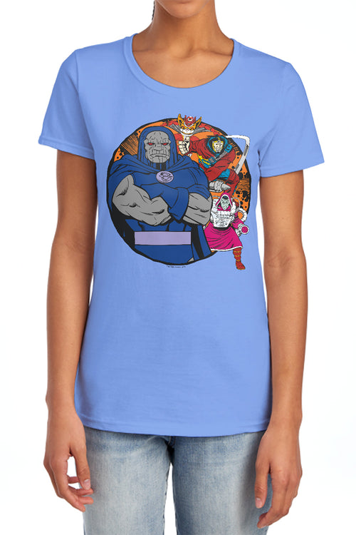 DC Comics Apokolips Represent Womens T-Shirt