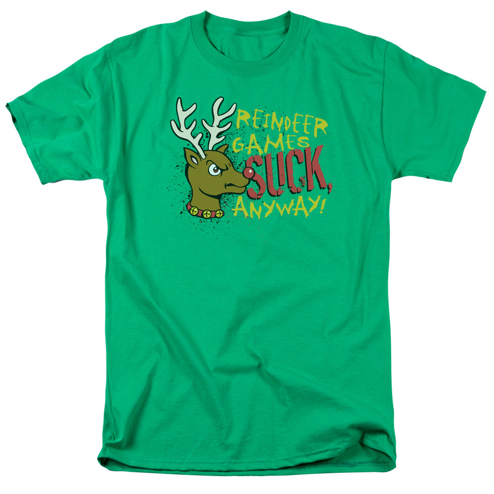 Christmas Reindeer Games Suck T-Shirt