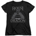House of the Dragon Sword Throne Womens T-Shirt