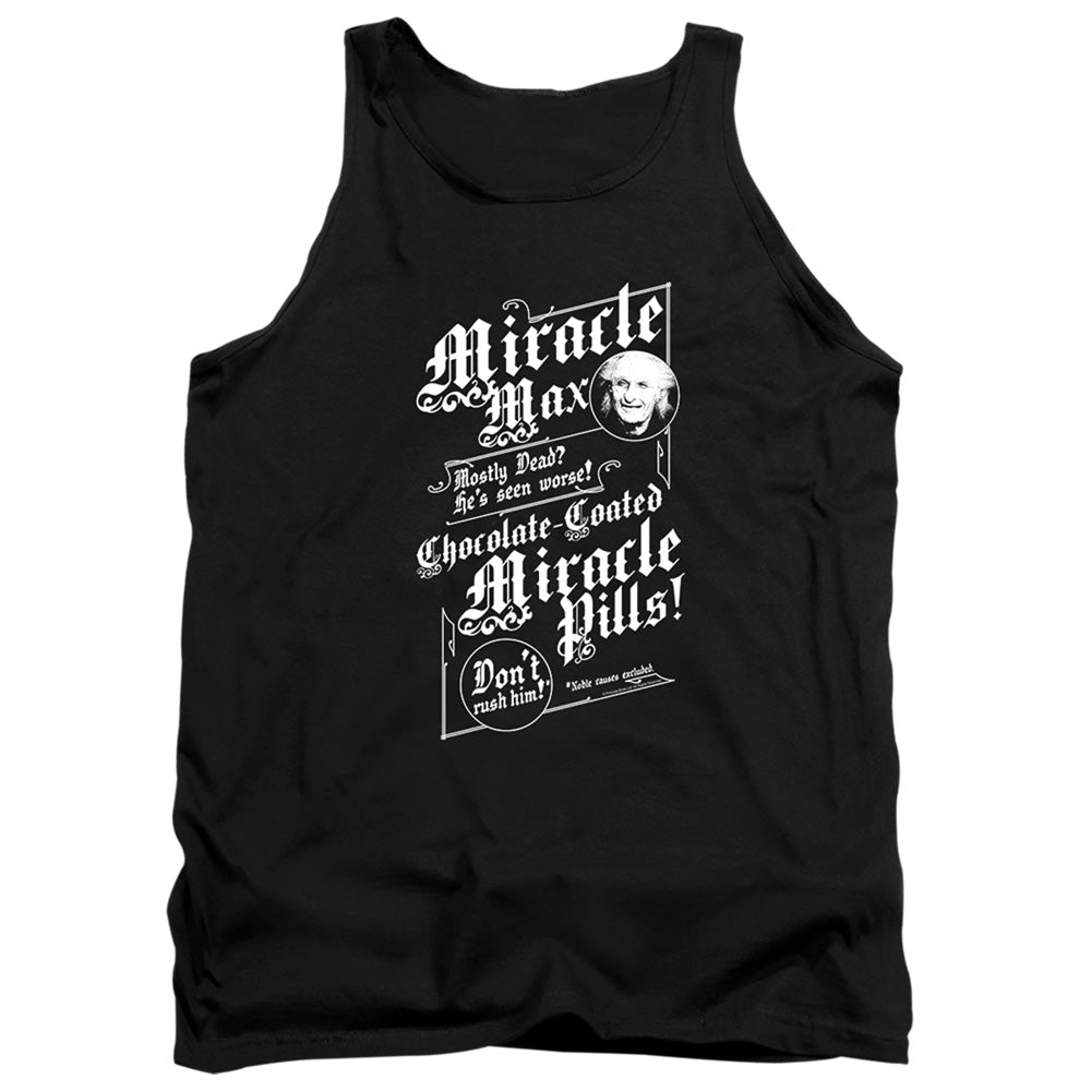The Princess Bride Miracle Max Black Tank Top