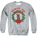 South Park Mr. Hankey Howdy Ho Christmas Wreath Crewneck Sweatshirt