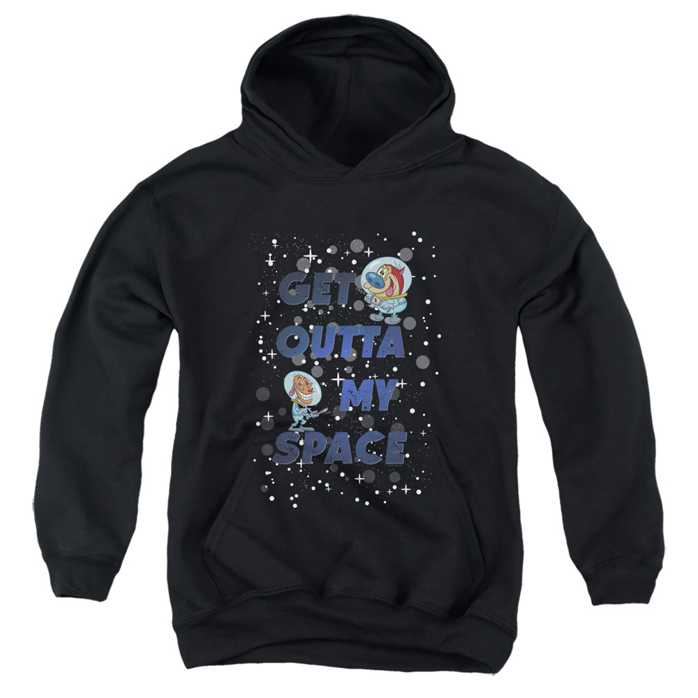 Ren and Stimpy Get Outta My Space Youth Hoodie