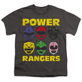 Mighty Morphin Power Rangers Ranger Heads Youth/Toddler T-Shirt