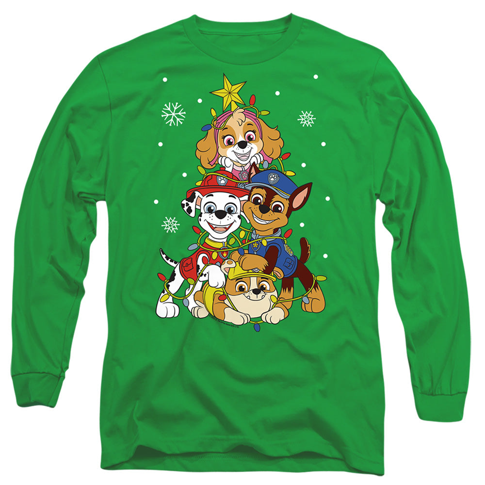 Paw Patrol Sky Chase Christmas Tree Long Sleeve T-Shirt