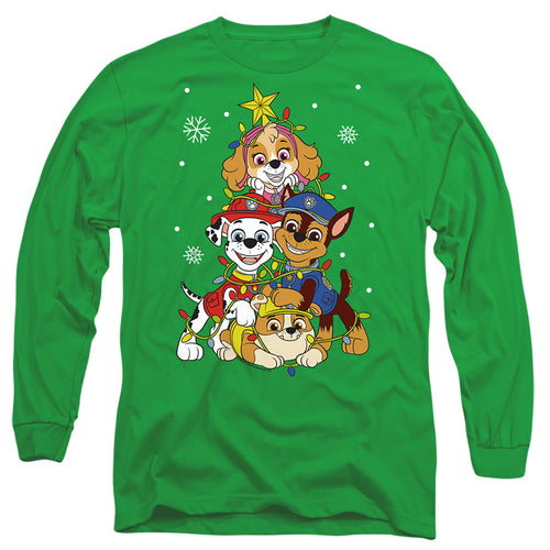 Paw Patrol Sky Chase Christmas Tree Long Sleeve T-Shirt