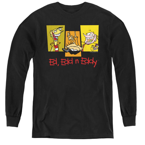 Ed Edd n Eddy 3 Eds Youth Long Sleeve T-Shirt