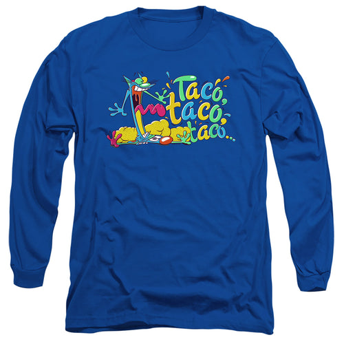 CatDog Taco Taco Taco Long Sleeve T-Shirt